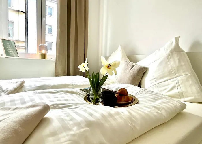 Design Apartment - Parking - Kingsize-Bett - 2X Bad - Zentrum